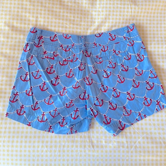 Lilly Pulitzer blue anchor shorts - Picture 2 of 3